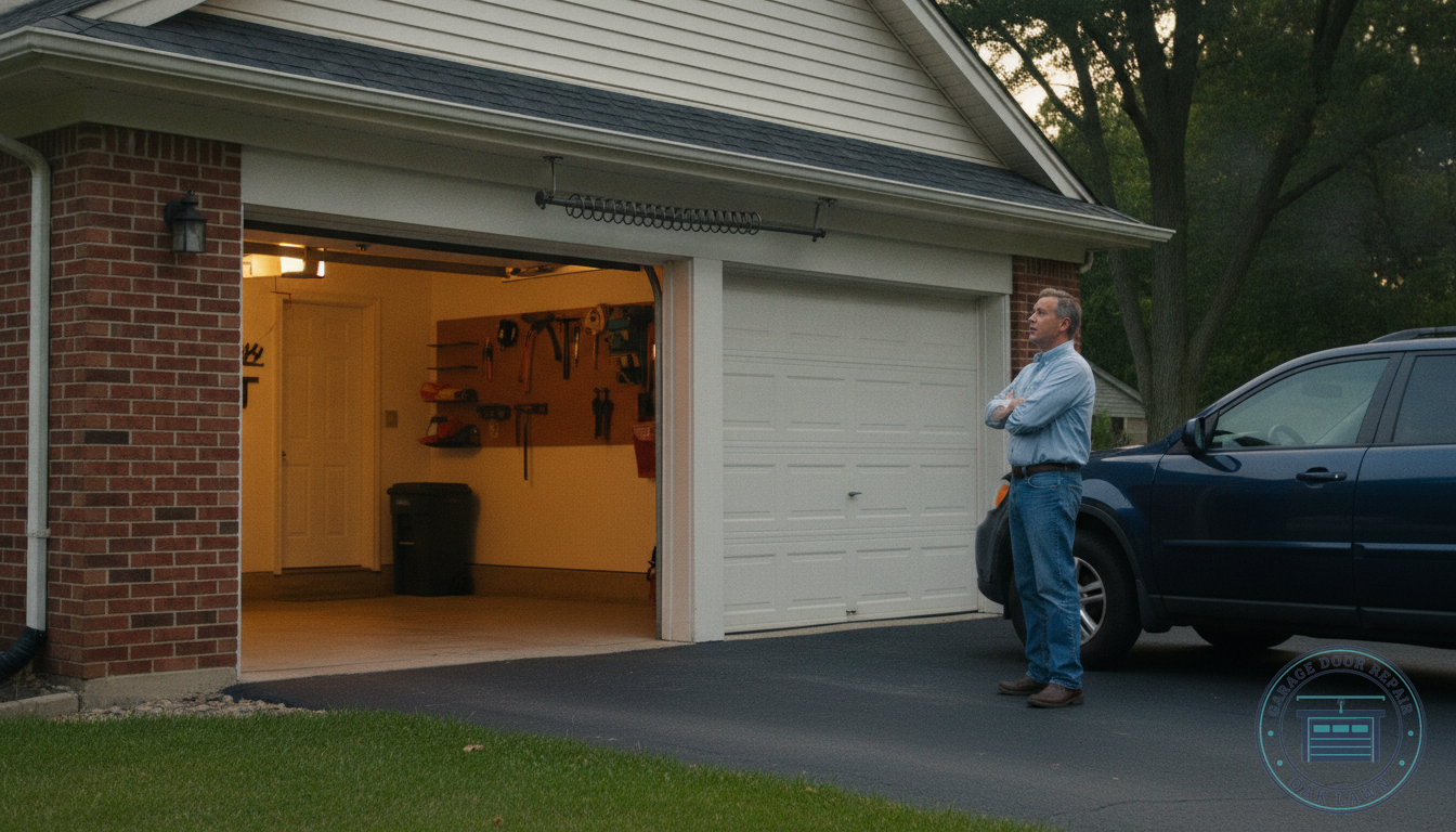 5 Warning Signs Your Garage Door Springs Are About to Break (Oak Lawn, IL Guide)